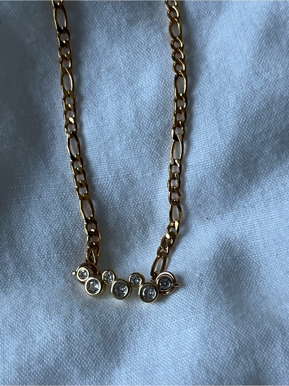 Jo & Company Gold Plated Disney Inspired Hidden Mickey Necklace & Ring Set - Picture 2 of 5